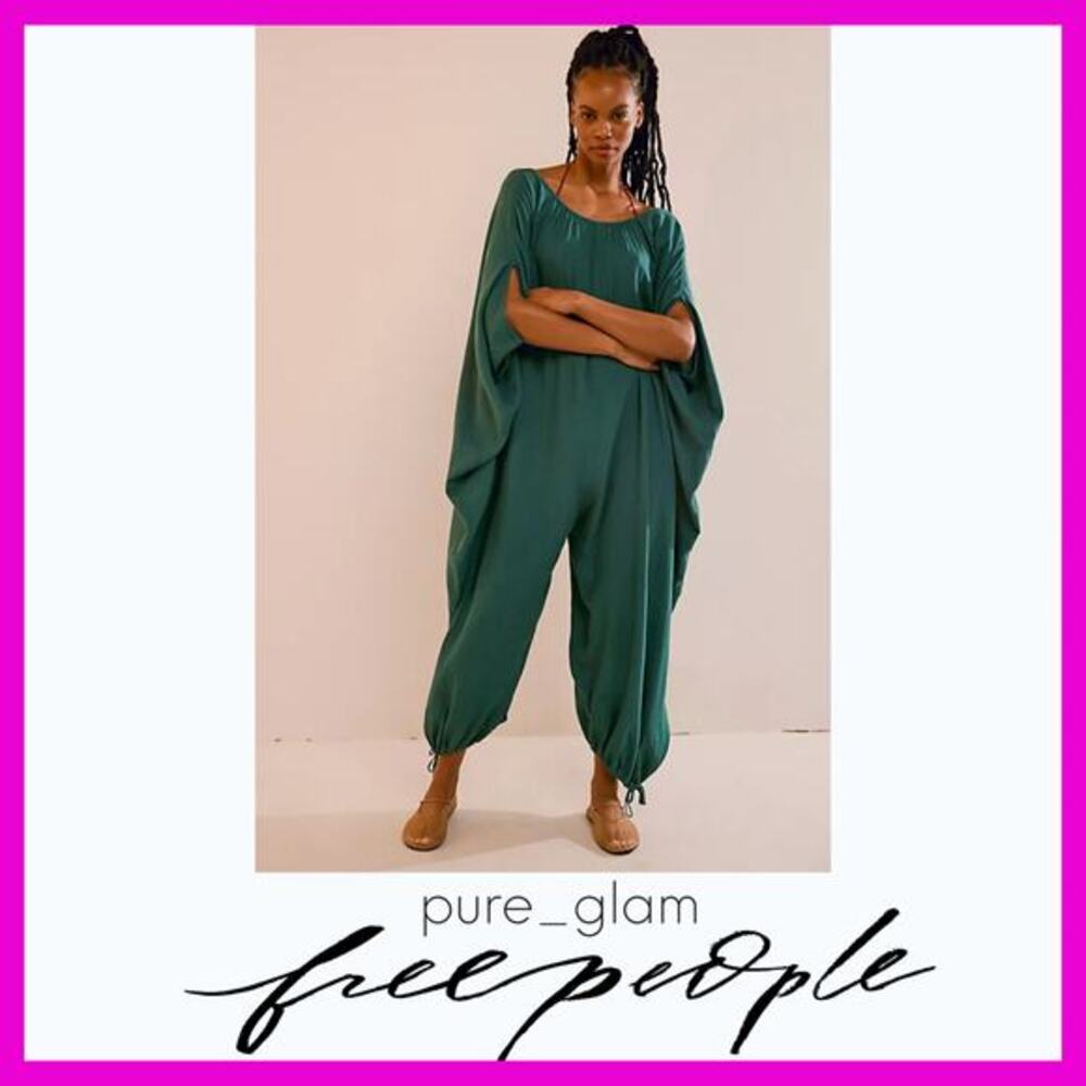 Free People jumpsuit wide-leg romper